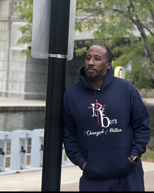 Deep Navy Blue Hoodie